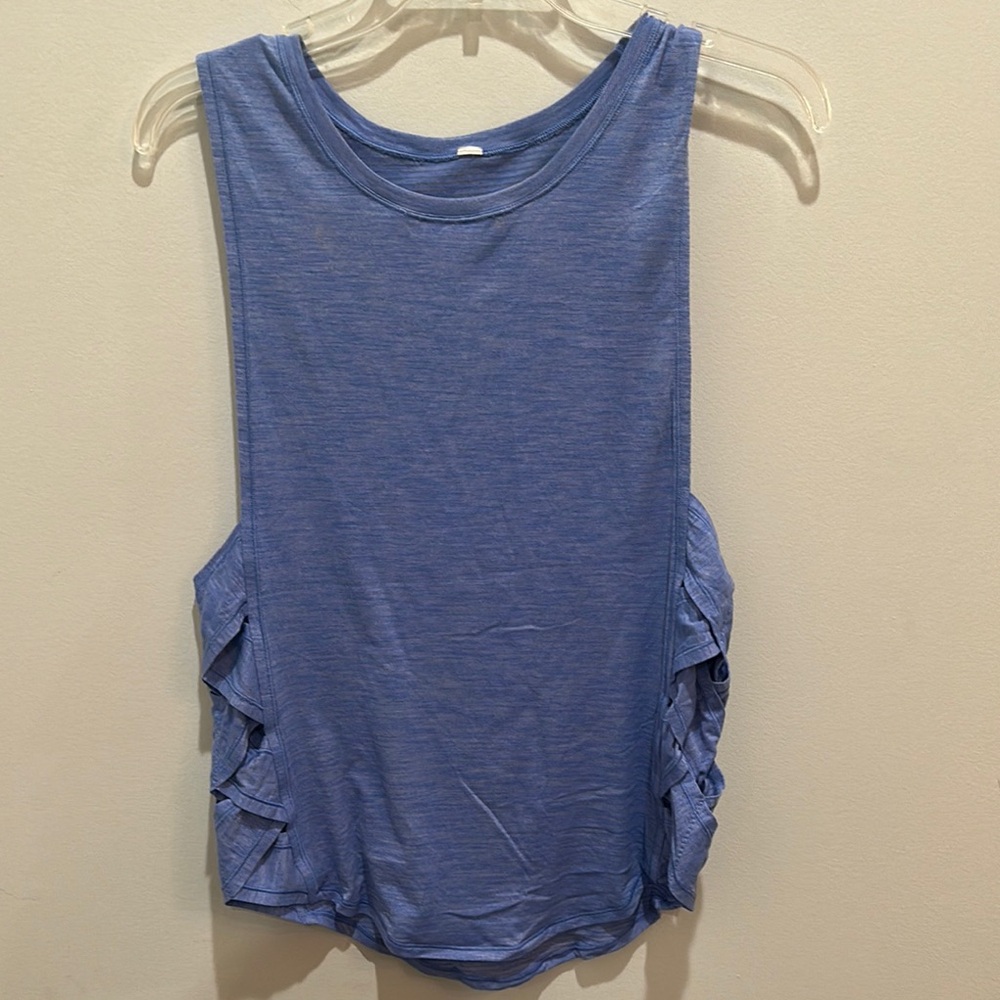 Lululemon Blue Sleeveless Top